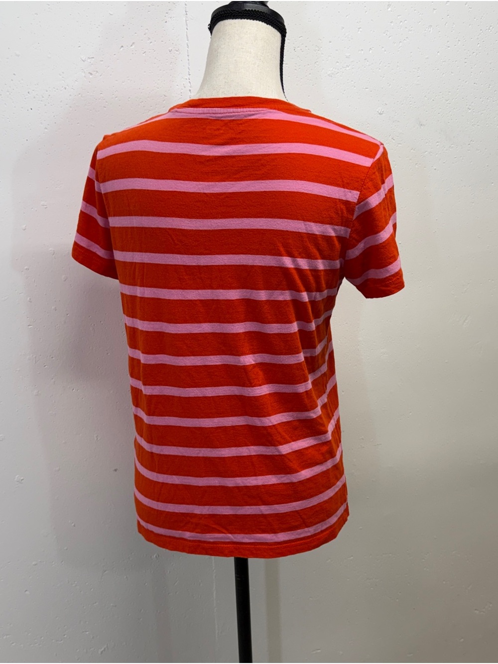 Levi's Red and Pink Striped Short Sleeve Tee - Picture 6 of 11